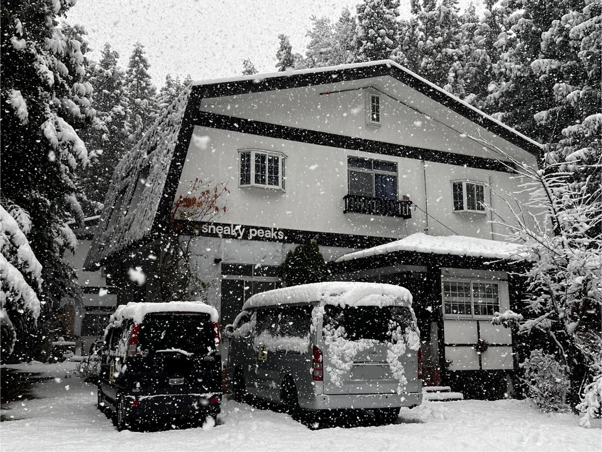 Hotel Sneaky Peaks Hakuba Exterior foto